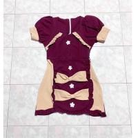 ราคา เดรสน่ารักๆ สีแดงเปลือกมังคุด (9846664024)