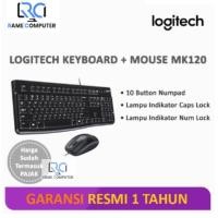 ราคา Logitech MK120 Combo USB Keyboard K120 + เมาส์ USB M90 ดั้งเดิม (50204036870)