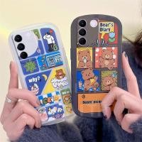 ราคา ใหม่ เคสโทรศัพท์มือถือนิ่ม แบบใส ป้องกันเลนส์กล้อง ลายหมีน่ารัก สําหรับ VIVO V27E V27 5G V27PRO 2023 VivoV27e VivoV27 Pro (22033130525)