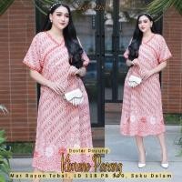 ราคา ชุดนอนร่มผ้าบาติกสมัยใหม่ | ชุดอยู่บ้านผู้หญิงผ้าบาติกสวยๆ มอตติฟ เนื้อเรยอนพรีเมียมหนา ทรงกิโมโน สีพาสเทล แอล 120 bb 70 เรียบหรู alesha (40705811124)