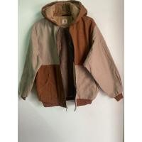 ราคา CARHARTT PATCHWORK SHERPA LINING DUCK ACTIVE HOODIE JACKET (18777940118)