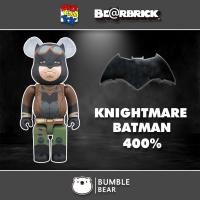 ราคา [‼️ของแท้, พร้อมส่ง‼️] 400% Bearbrick Knightmare Batman (7992170989)