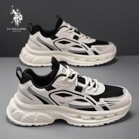 ราคา USPA American Polo Association ของแท้รองเท้าผู้ชาย 2026 สไตล์ใหม่ Breathable Daddy รองเท้าอินเทรนด์เยาวชน Shock Absorption รองเท้าผ้าใบ (56256986031)