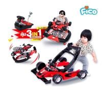 ราคา Fico SB-917ER รถหัดเดินเด็ก ปรับเปลี่ยนการใช้งานให้เป็นเปลโยกได้ (6128947559)