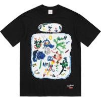 ราคา Yohji Yamamoto Straw Tee Yohji Yamamoto Graffiti เสื้อยืดแขนสั้นผู้ชายผู้หญิง (28731556103)