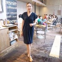 ราคา เดรสมีแขน ทรงคอวี (20306224)