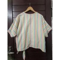 ราคา เสื้อคลุมไซส์ใหญ่ Sabin preloved 1686. เสื้อจัมโบ้ผู้หญิงมือสอง (24483940932)