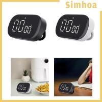 ราคา [SIMHOA] LED นาฬิกาจับเวลาครัวดิจิตอลสำหรับทำอาหารอาบน้ำการศึกษานาฬิกาจับเวลานาฬิกาปลุกแม่เหล็กอิเล็กทรอนิกส์ทำอาหารนับถอยหลังจับเวลาใหม่ (18379655207)