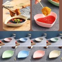 ราคา จานปรุงรส DAGMARC, บนโต๊ะอาหารฟางข้าวสาลีซอสน้ําส้มสายชูชาม, เครื่องครัวที่ทนทาน Leaf Round Shape Tableware Bowl Kitchen (48257732743)