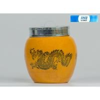 ราคา โอ่งมังกรจิ๋ว ดินเผา ราชบุรี มีฝาปิด ของที่ระลึก ใส่ของ โชว์ สูง9cm Small Dragon Clay Jar OTOP Thailand Craft Souvenir (15096821644)