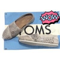ราคา TOMS®Grey Crochet Women Classics (1344877410)