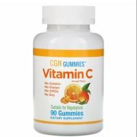 ราคา ** พร้อมส่ง** วิตามินซี กัมมี่ เยลลี่ แบบเคี้ยว รสส้ม (Vitamin C Gummy) CGN ของแท้ 100% (5244097674)