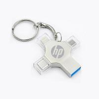 ราคา 4 in 1 USB แฟลชไดรฟ์ Type C 512 กิกะไบต์ 128 กิกะไบต์ 64 กิกะไบต์ Pendrive USB มาร์ทโฟน micro USB otg Memory Stick สำหรับ iphone ios โทรศัพท์ (7405785245)