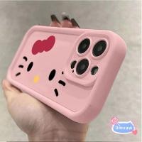 ราคา Hello Kitty เคสซิลิโคนสําหรับ Samsung Galaxy A55 5G S24 S23 S22 S21 FE Ultra Plus S24 + S23 + S22 + S21 + ปกอ่อน Y2K น่ารัก HelloK เคสโทรศัพท์ HelloKitty (25573635932)