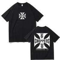 ราคา เสื้อยืดแฟชั่นสำหรับผู้หญิงและผู้ชาย ลาย West Coast Choppers เสื้อยืดลำลองแขนสั้น คอกลม เสื้อยืดวินเทจ เสื้อผ้าสไตล์วินเ (46206470175)
