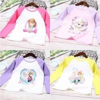 ราคา ส่งฟรี!! เสื้อกันหนาวเด็ก เสื้อแขนยาวเด็ก เสื้อเอลซ่า cotton100% (15209363535)