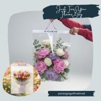 ราคา JUST FOR YOU FLOWER BAG / ตะกร้าดอกไม้ BOUQUET / อุปกรณ์เสริม BOUQUET / ถุงดอกไม้ / ถุงพลาสติก (46006066518)