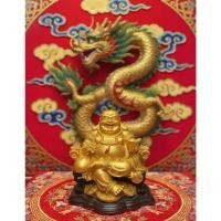 ราคา พระสังกัจจายน์ถือก้อนทอง ( แบบจีน ) นั่งประทับบนบัลลังก์ฐาน ไม้มังกรขนาดใหญ่ สีทองทั้งองค์ (46853457267)