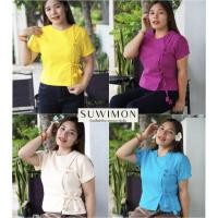 ราคา เสื้อผ้าฝ้าย ผ้าพื้นเมือง คอกลม แบบป้าย ผ้าฝ้ายเนื้อนุ่ม (ผ้าฝ้ายเชียงใหม่) ทรงสวย (28191618812)