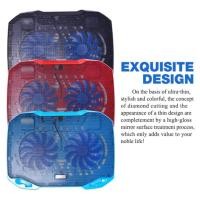 ราคา Oker HVC-393 Cooling Pad พัดลมรองโน๊ตบุ๊ค Notebook Cooler Pad ใหญ่2พัดลม (1395586085)