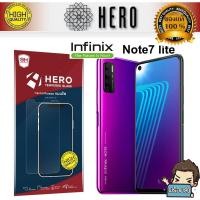 ราคา HERO ฟิล์มกระจกกันรอยแบบใส ไม่เต็มจอ สำหรับ Infinix Note 7 Lite (6454772748)