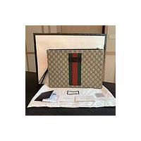 ราคา [CO220503283] Gucci / GG Supreme Clutch (20600923675)