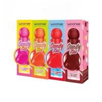 ราคา Woonae candy kiss glazzing lip วูเน่ แคนดี้ คิส เกลซซิ่ง ลิป3g. (45007930944)
