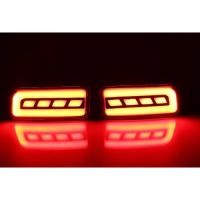 ราคา Car Flashing 2PCS LED Rear bumper lamp for Honda CR-V CRV 2015 2016 Rear fog lamp driving turning b (56605629206)