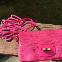ราคา ⚡️‼️MIU MIU BAG GROSS FUCHSIA SEQUINS crossbodyแท้ใหม่ (797761778)