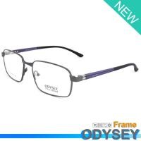 ราคา Odysey แว่นตา รุ่น 6072 C-3 สีเทา กรอบเต็ม ขาสปริง วัสดุ สแตนเลส สตีล (สำหรับตัดเลนส์) กรอบแว่นตา Eyeglasses (3800165834)