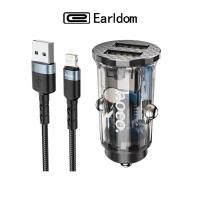 ราคา Earldom Hoco DZ3 Car Charger Set 2USB 2.4A ชุดหัวชาร์จรถ 2 USB Output 2.4A พร้อมสายชาร์จ (9609751712)