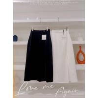 ราคา COTTON CANDY SLIT BASIC MIDI SKIRT PREMIUM BKK (44205741621)