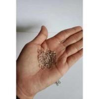 ราคา แหวนนิกเกิล 50gr 5mm - 6mm - 7mm - 8mm / Round O Ring / ห่วงกระโดดสีเงิน / ห่วงตะขอ (51957515215)