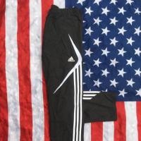 ราคา กางเกง Adidas ผ้าร่ม มือสอง สีดำ แถบขาว กางเกงวอร์มราคาถูก สำหรับผู้ชาย และผู้หญิง (Second-hand Adidas Trousers) (3162814472)