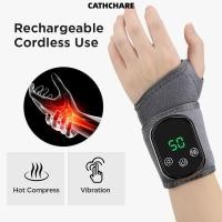 ราคา แคทชรี294 เครื่องนวดข้อมือไฟฟ้า พร้อมระบบทำความร้อน 5 ระดับ และสั่นสะเทือน ประคบร้อนอินฟราเรดชาร์จได้ (54156593413)