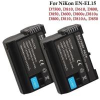 ราคา ▥ En-El15 Enel15 EN El15 แบตเตอรี่กล้องสําหรับ Nikon Z5,Z6,Z7,D7100,D7200,D7500,D850,D7 (24695005077)