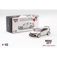 ราคา (แกะซีล) Mini GT 1/64 MGT00010 Honda Civic Type R (FK8) Championship White Modulo Edition รถเหล็ก Scale Model Car (52253865439)