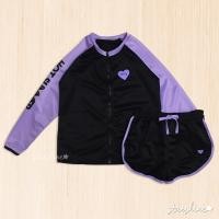 ราคา ชุดว่ายน้ำคนอ้วน​ เสื้อแขนยาวซิปหน้า​กับกางเกงขาสั้น (3706460325)