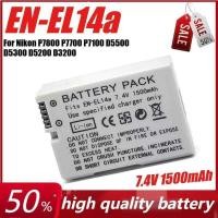ราคา C 7.4V 1500Mah En-El14 En-El14a Camera Battery Or For Nikon P7800 P7700 P7100 D5500 D5300 D5200 D32 (55108192051)