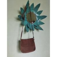 ราคา กระเป๋าหนังแท้/กระเป๋าสะพายข้างมือสอง (28279889224)