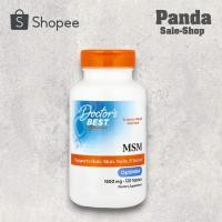 ราคา Doctor's Best, MSM with OptiMSM®, 1,500 mg, 120 Tablets (42602814598)