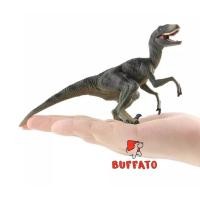 ราคา Buffato - โมเดล ไดโนเสาร์ Velociraptor เทาเข้ม ขนาด 16.00 CM (จากหาดใหญ่) (28530044752)