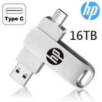 ราคา HP3.0 1TB 2TB 128GB 512GB USB Stick Key 2 IN 1 OTG แฟลชไดรฟ์ USB ไดรฟ์ปากกาเก็บแฟลชดิสก์ Type-C (45003791671)