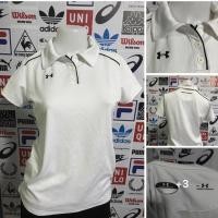 ราคา Under Armour คอปกสีขาว ไซส์ M อก 36-40” ยาว 24 ทรงเข้ารูป โลโก้ปีก ราคา 200฿ รวมส่ง ตำหนิเปื้อนฝุ่นด้านหลัง (1692096772)