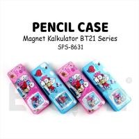 ราคา ซีรีส์เกาหลี SPS 8631 กล่องดินสอเครื่องคิดเลขแม่เหล็ก / กล่องดินสอพร้อมกบเหลาดินสอ (19987134607)