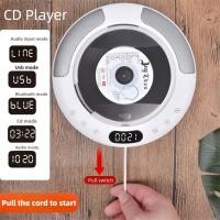 ราคา เครื่องเล่นซีดีติดผนัง Home ins CD Album วิทยุภาษาอังกฤษ Reproduction Bluetooth CD Player (53807027646)