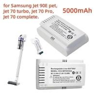 ราคา 5000mAh แบตเตอรี่เก็บฝุ่น สำหรับ samsung VS15T7032P4 VCA-SBT90E, VS15R8542S1, Jet90E pet, Jet70 turb (54001230621)