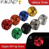 ราคา M19*2.5 Motorcycle Engine Oil Cup Filter Fuel Filler Tank Cover Cap Screw For For HONDA CRF1000L Africa Twin CRF 1000L 2 (18746590750)