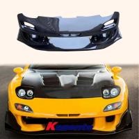 ราคา For Mazda RX-7 FD RX7 FD3S RE-GT Style Carbon Fiber Front Bumper Body Kits (50502530782)