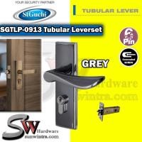 ราคา ST Guchi Tubular Lever On Plate Tubular Lever Lock 60mm SGTLP-0913 SGTLP0913 SGTLP 0913 SILVER / GREY (20289041677)